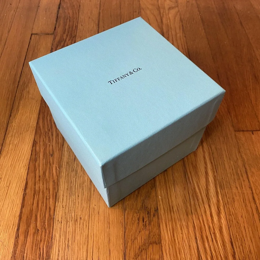 Tiffany & Co Tiffany Blue Square Gift Box Empty Jewelry Watch Packaging